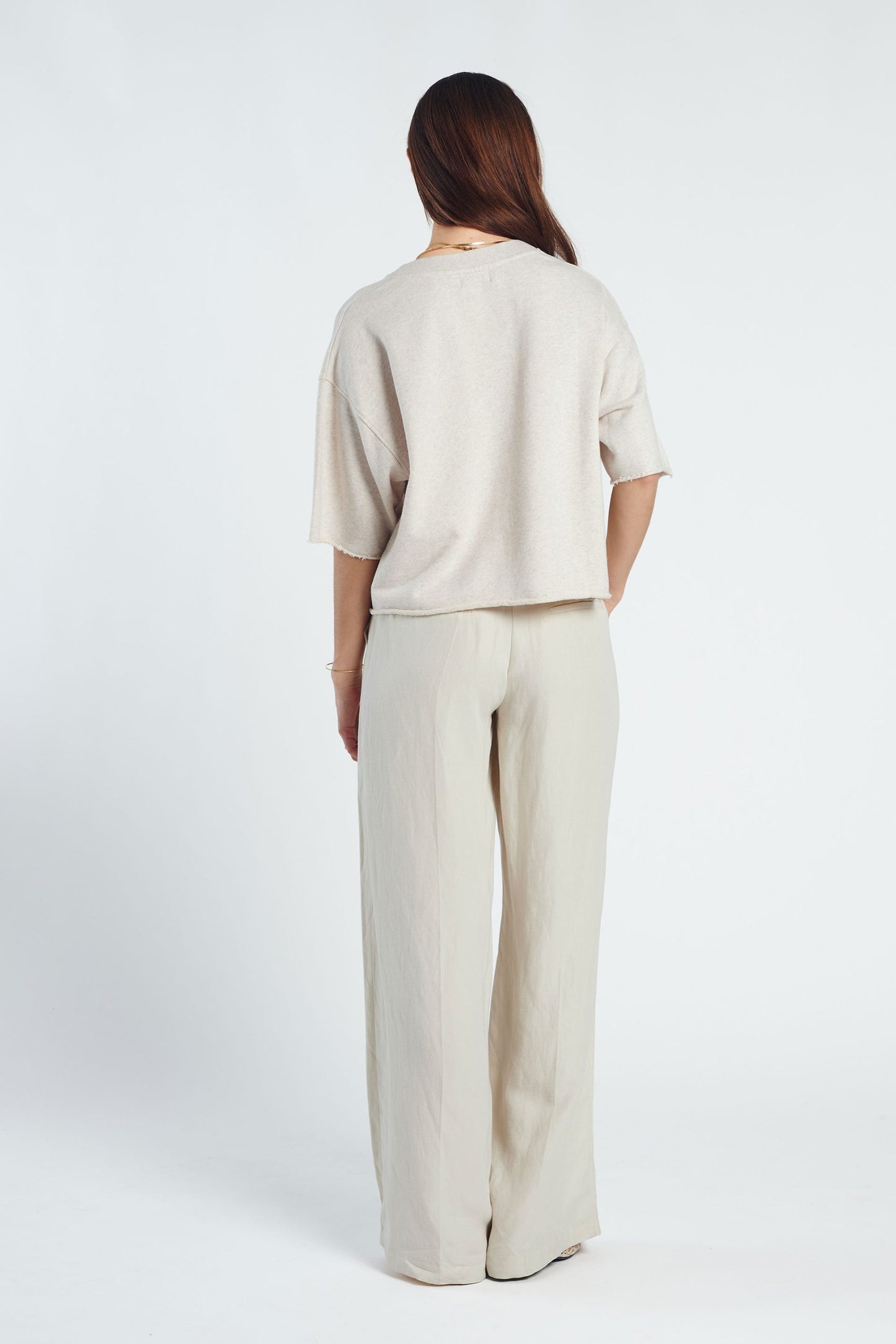 Jott Sweater-Beige Melange