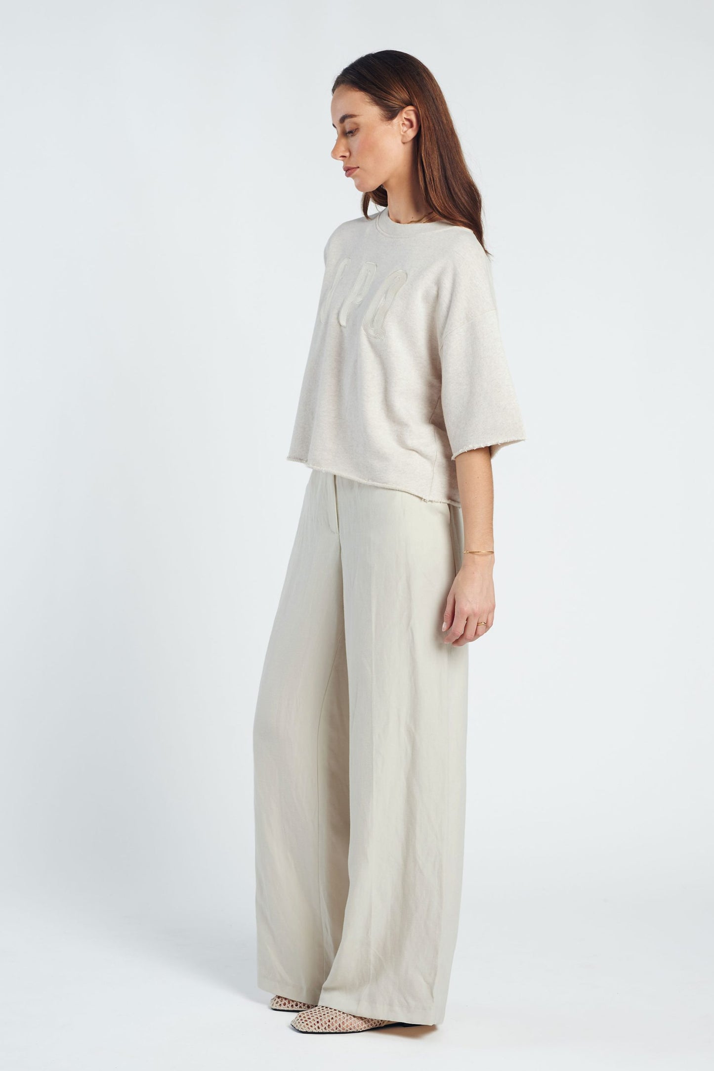 Jott Sweater-Beige Melange