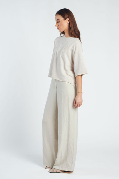 Jott Sweater-Beige Melange