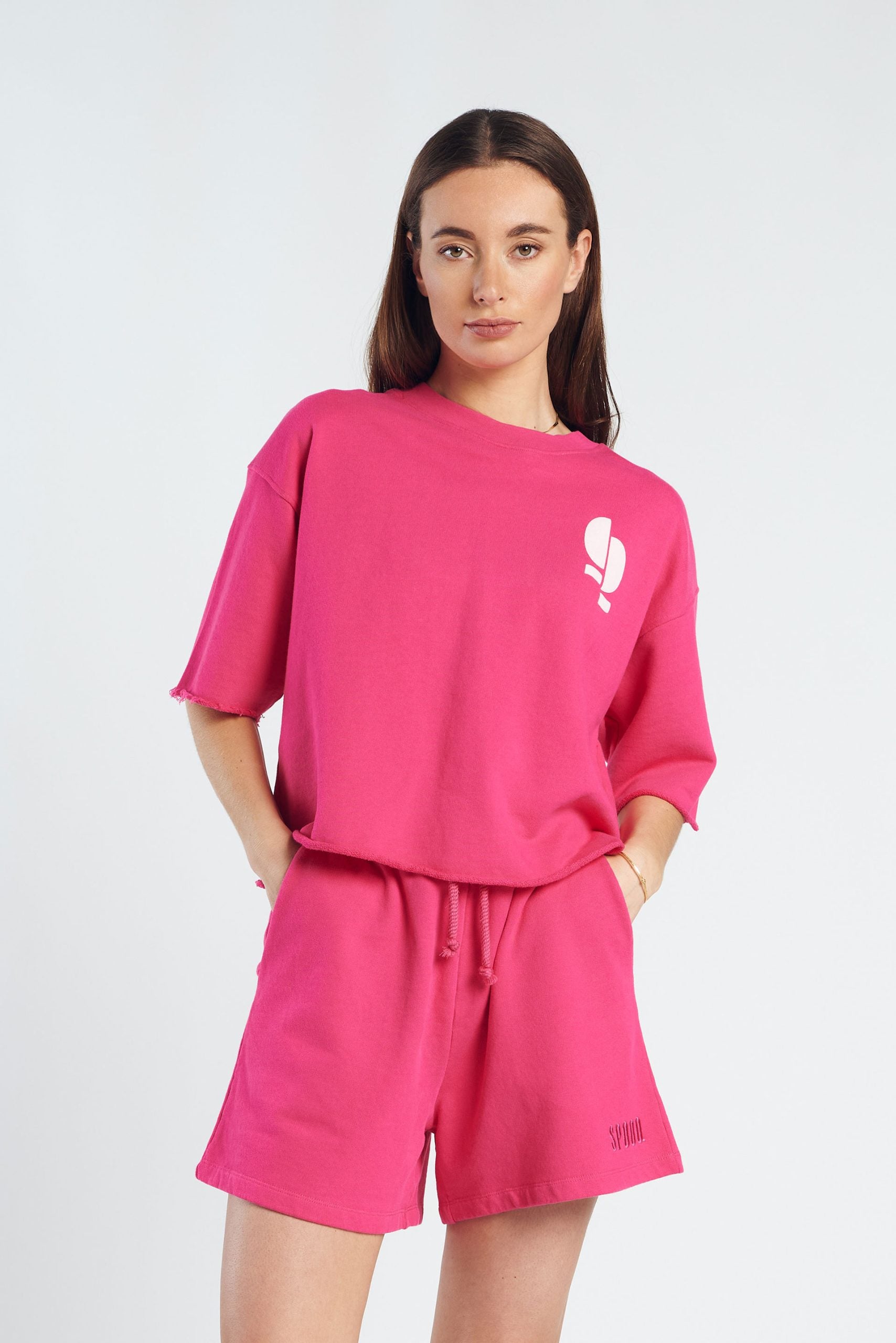 Jott Sweater-Raspberry