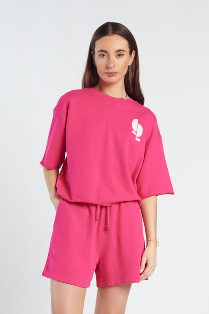 Jott Sweater-Raspberry