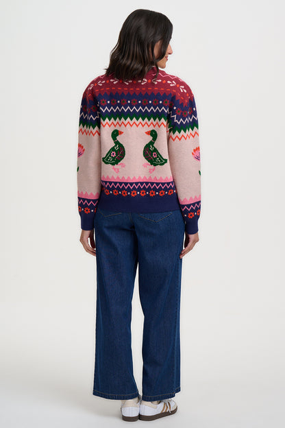 SOLANA KNITTED BOMBER JACKET