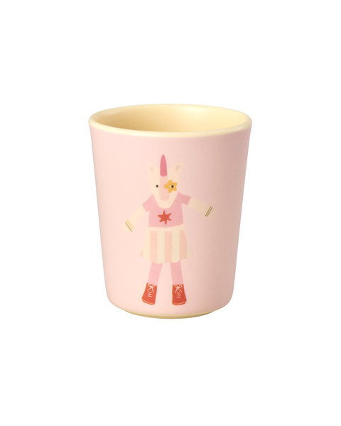 Melamine Kids Cup in Mat Finish with Unicorn Print