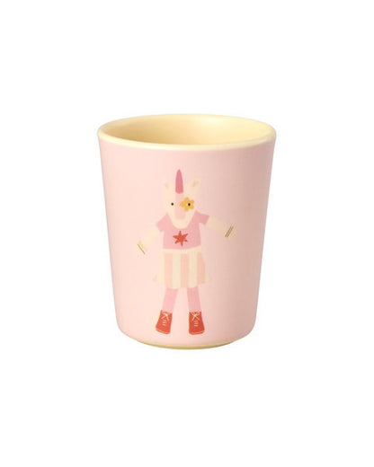 Melamine Kids Cup in Mat Finish with Unicorn Print