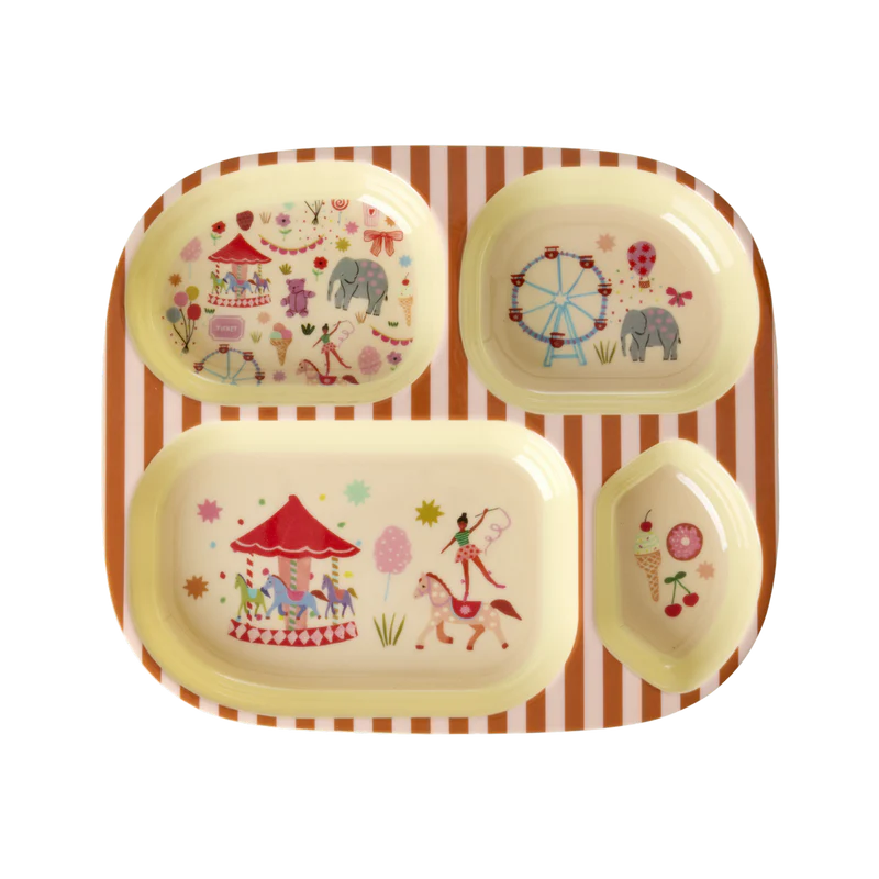 Kinder bordje met vakjes 