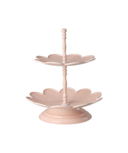 Metal Étagère Flower Soft Pink