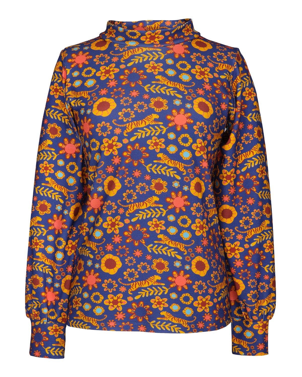 blouse met print 