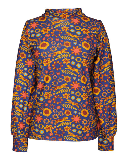 blouse met print 