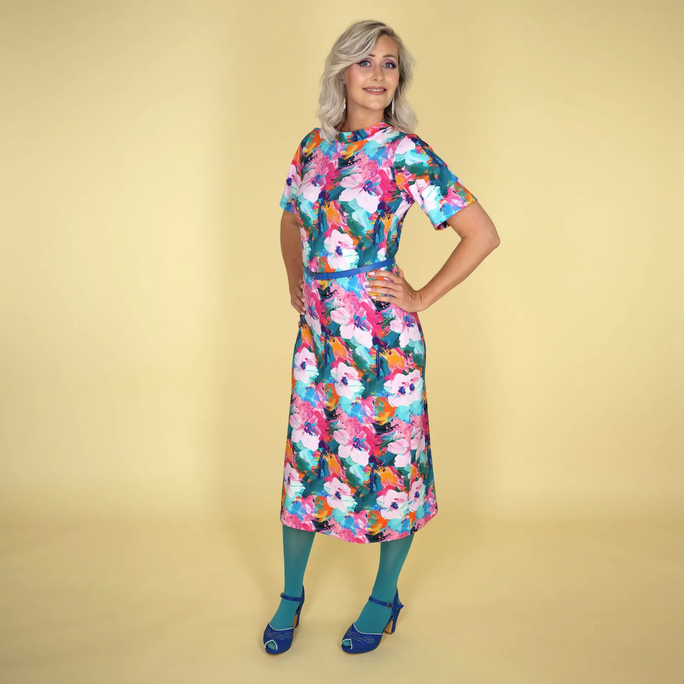 Pippi Pinkcollar Dress