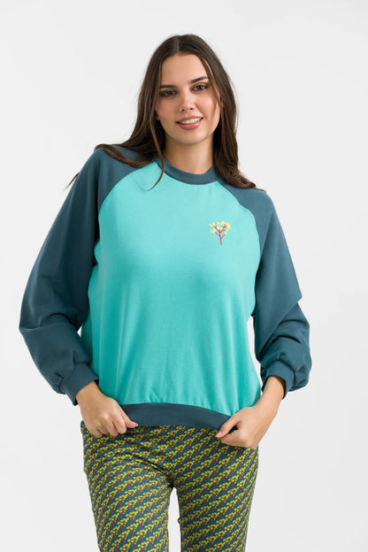 Grace Sweater Turqoise