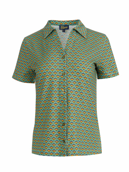 Lena Blouse Short Sleeve