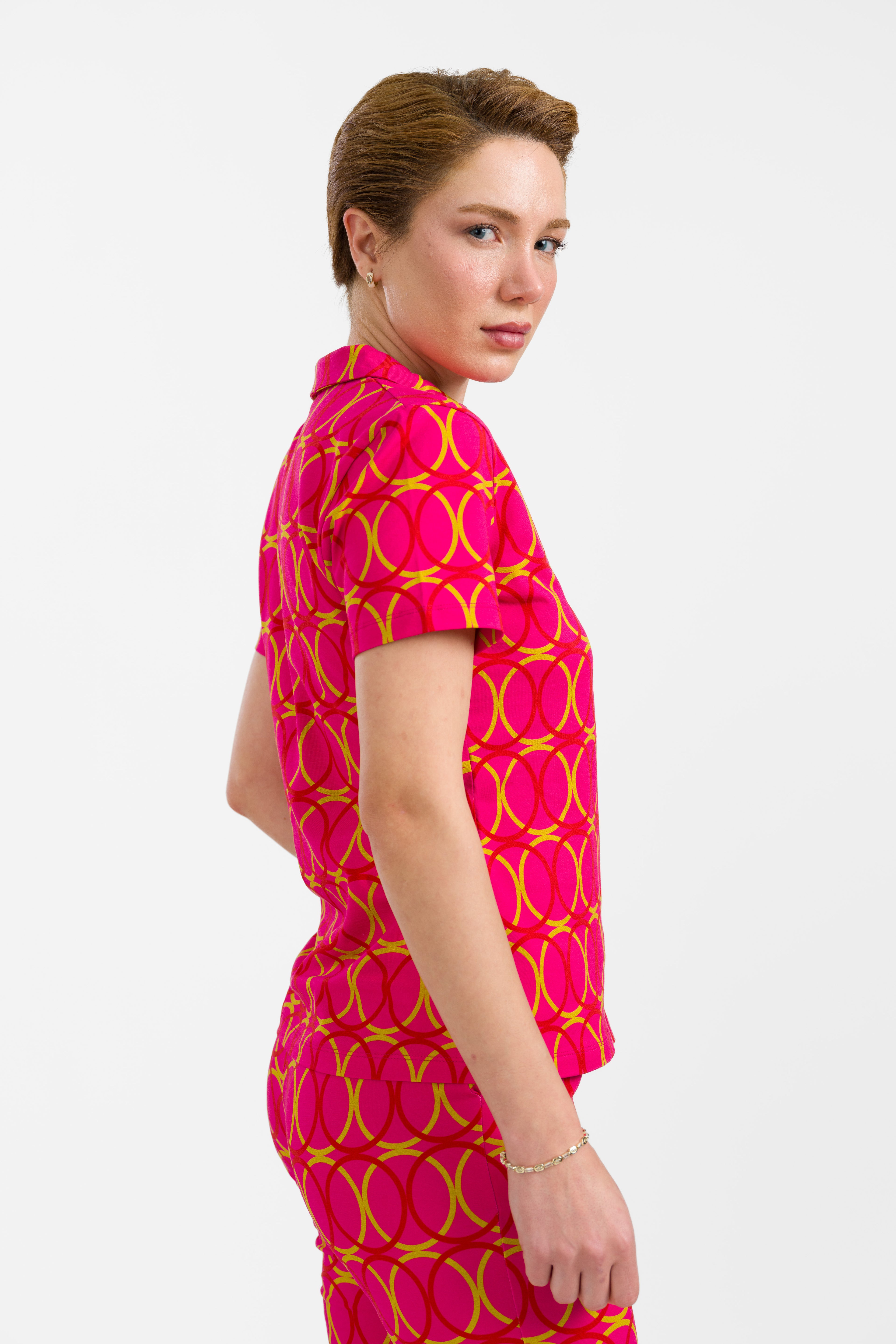 Lena Blouse Short Sleeve