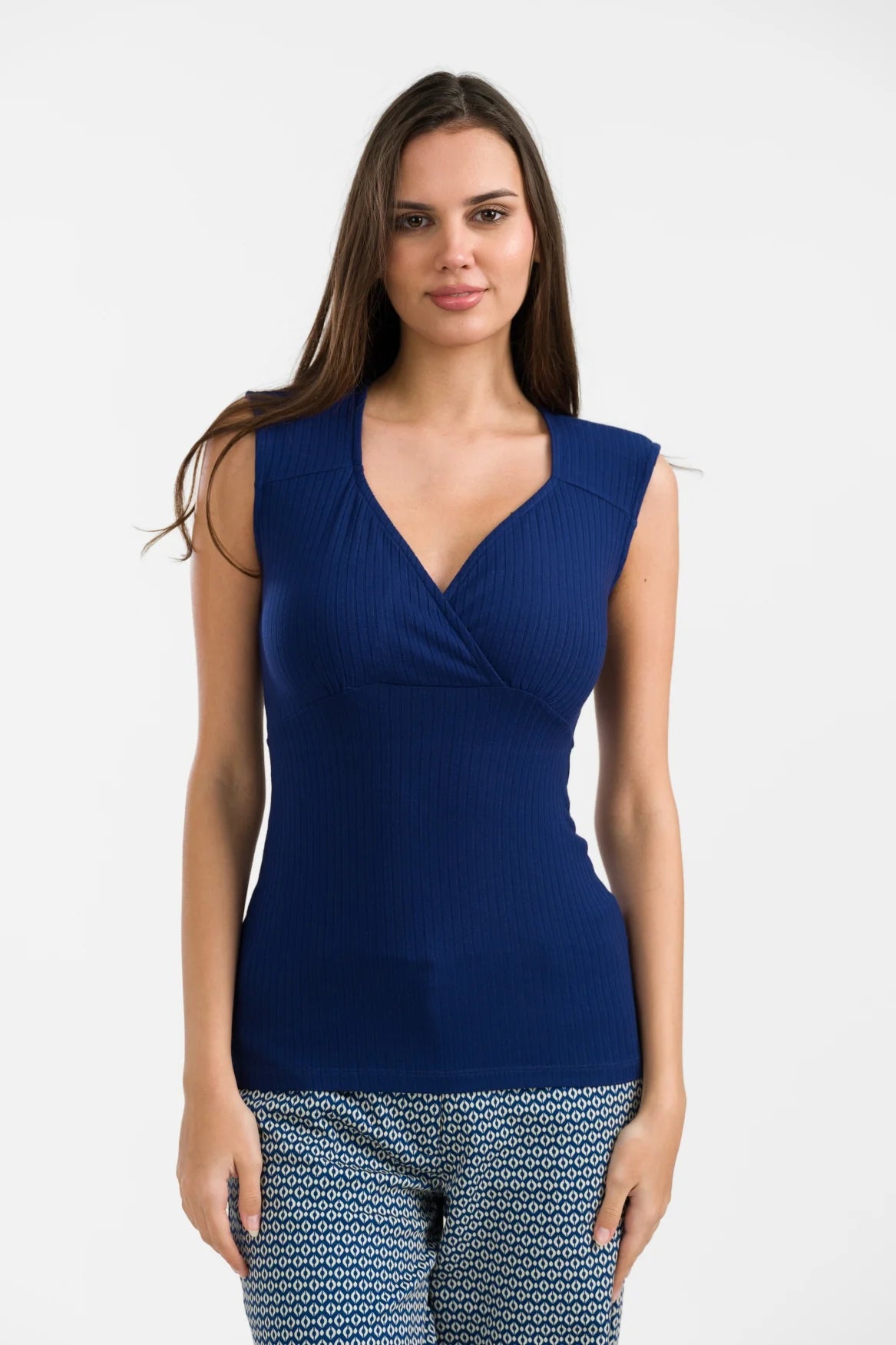 Monroe Top Rib Navy