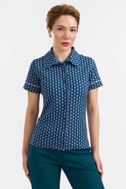 Sara Blouse Short Sleeve