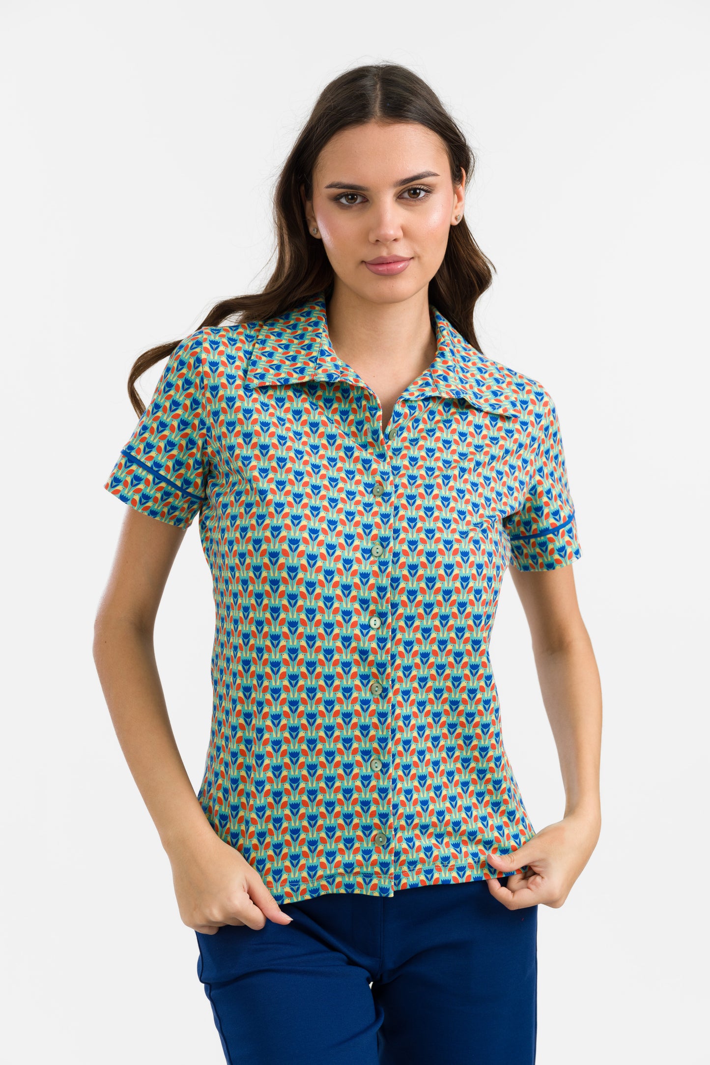 Sara Blouse Short Sleeve