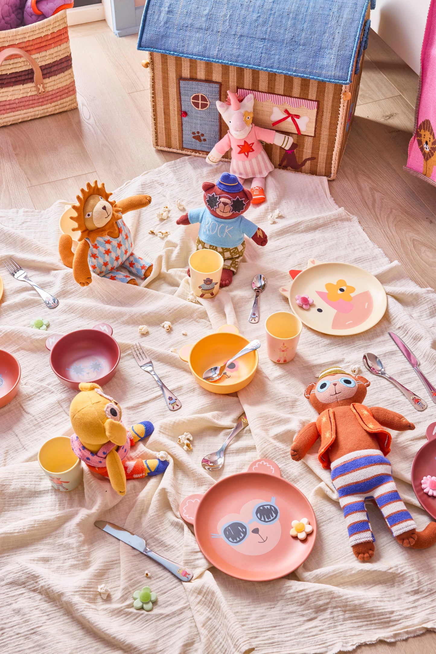 Melamine Kids Cup in Mat Finish with Bear