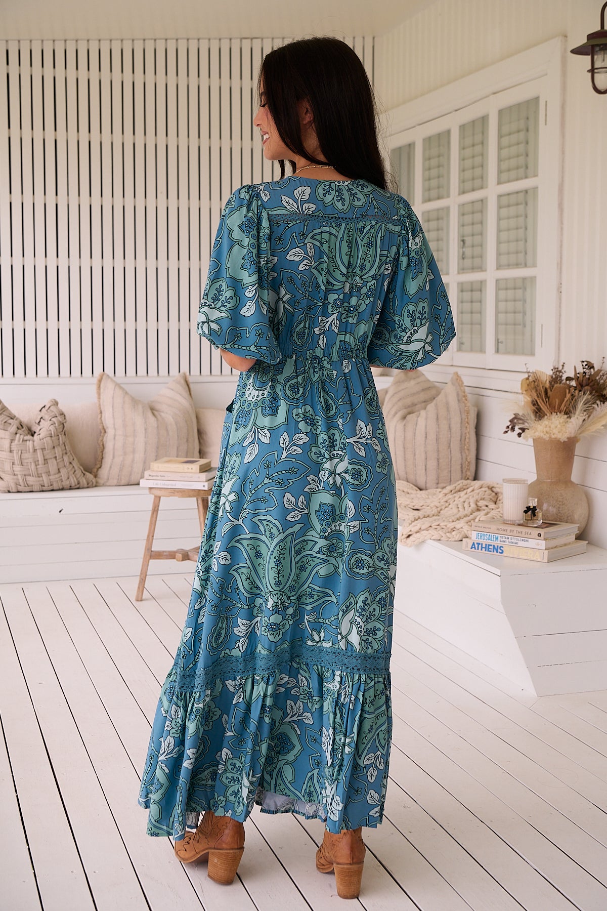SERENADE PRINT MOLLI MAXI DRESS