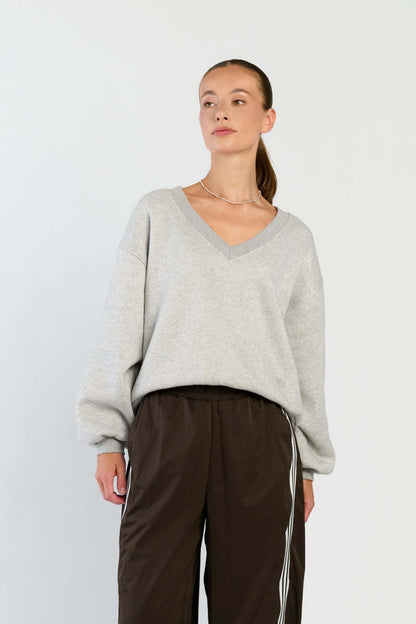 Lune Sweater Grey Melange