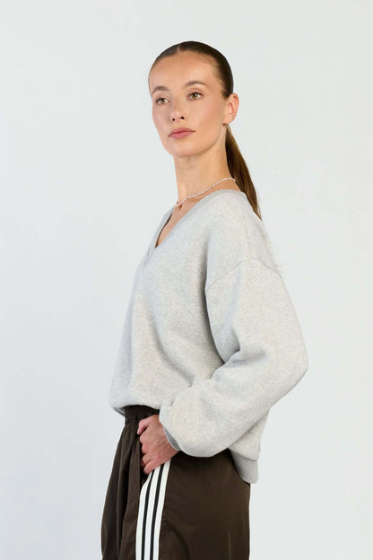 Lune Sweater Grey Melange