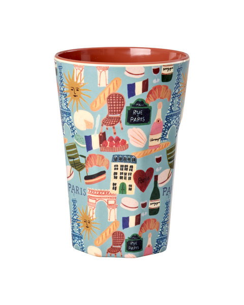 Melamine cup met Paris print