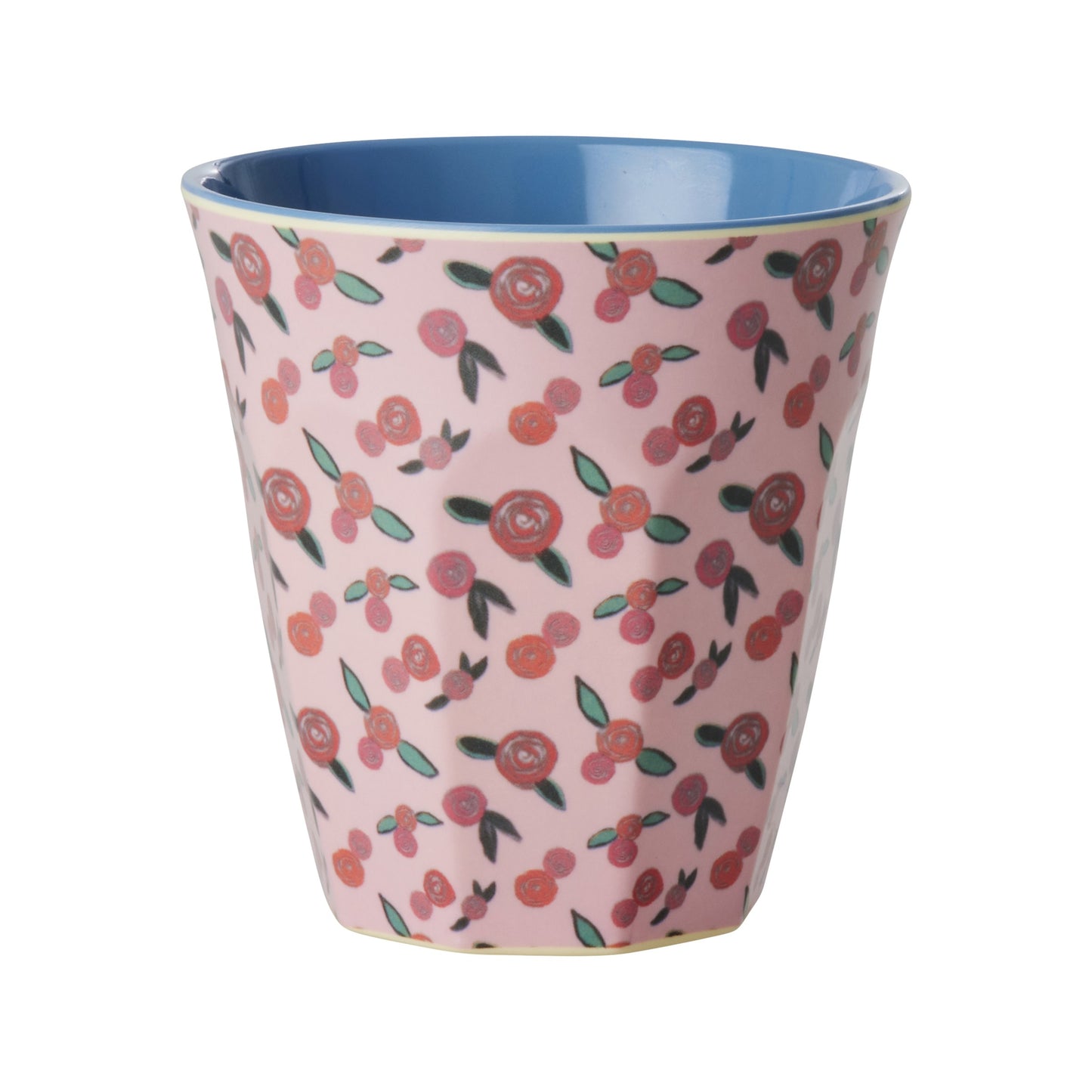 Melamine Cup with A Rose is A Rose Print