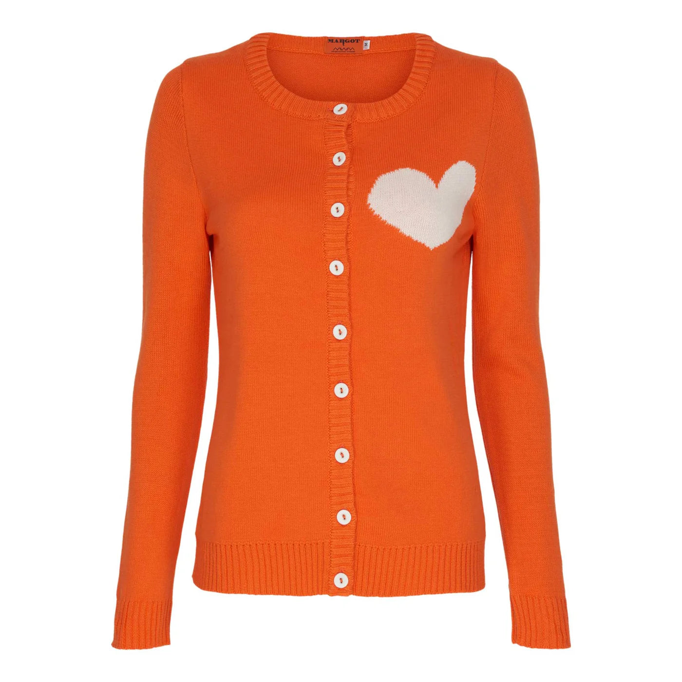 Goldfish Orange Love Cardigan