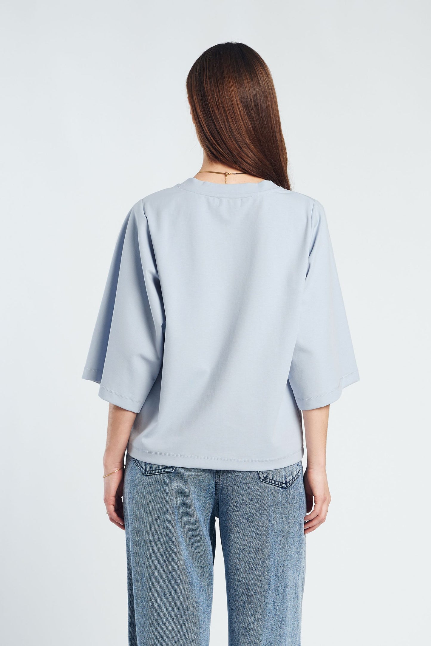 Oversized Tee-Light Blue