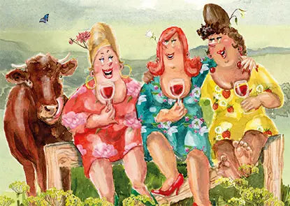 Post kaart Vrouwen