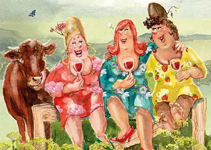 Post kaart Vrouwen