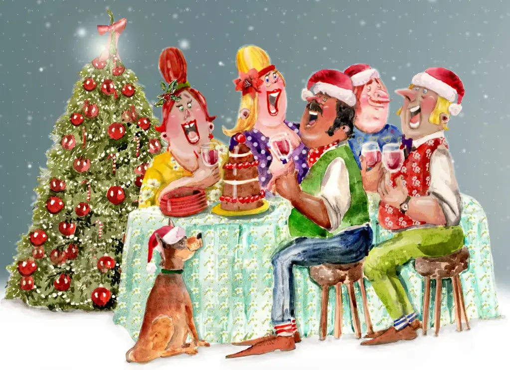 Postkaart Kerst