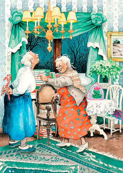 Postkaart Kerst