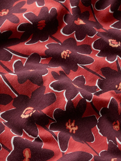 Pier View Dress-Inked Cosmos Masala