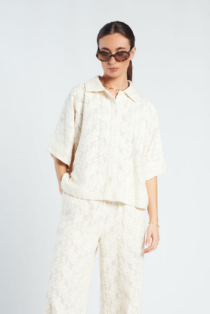 Rosi Top-Ecru