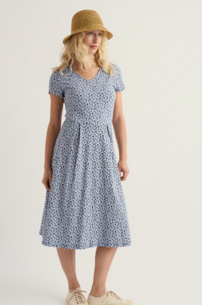 Pier View Cornflower dress