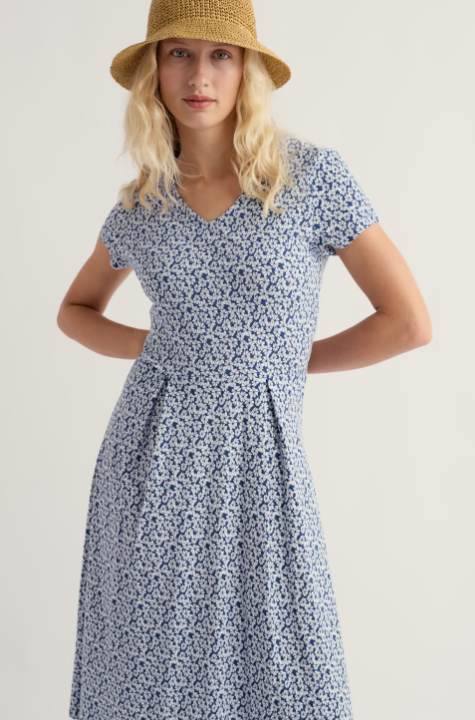 Pier View Cornflower dress