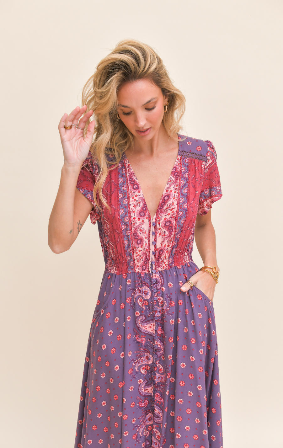Rosewood Carmen Maxi Dress