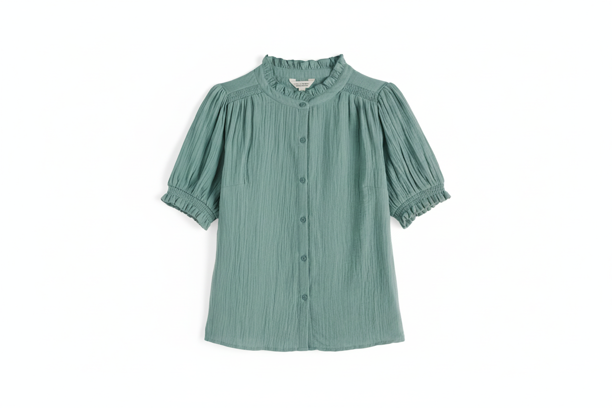 Shore Path Shirt-Sardine