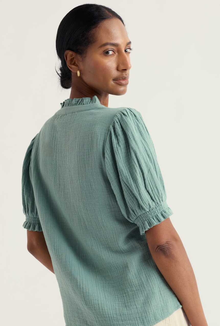 Shore Path Shirt-Sardine