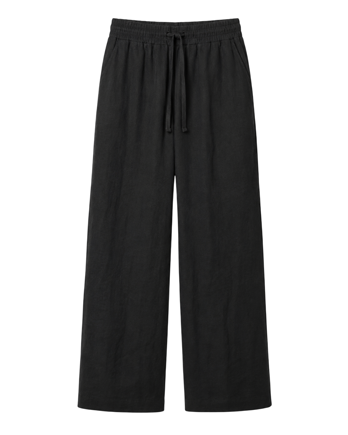 Linnen Broek Zwart