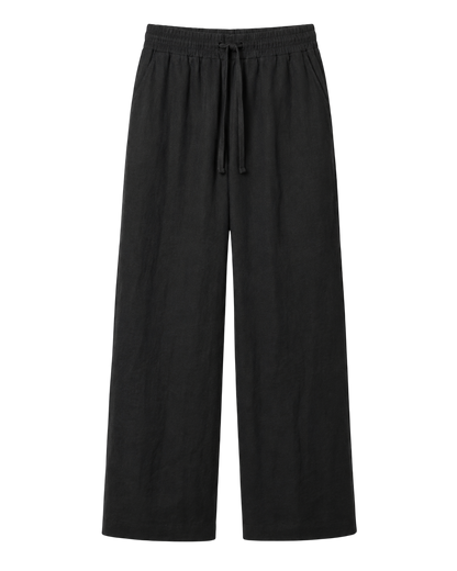 Linnen Broek Zwart