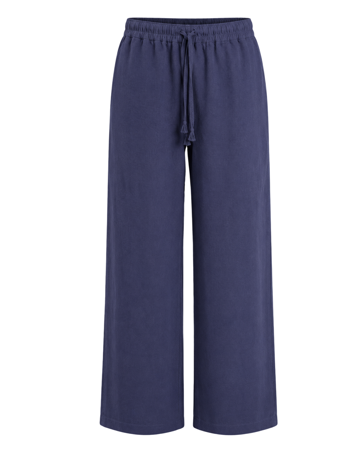 Linnen Broek Navy