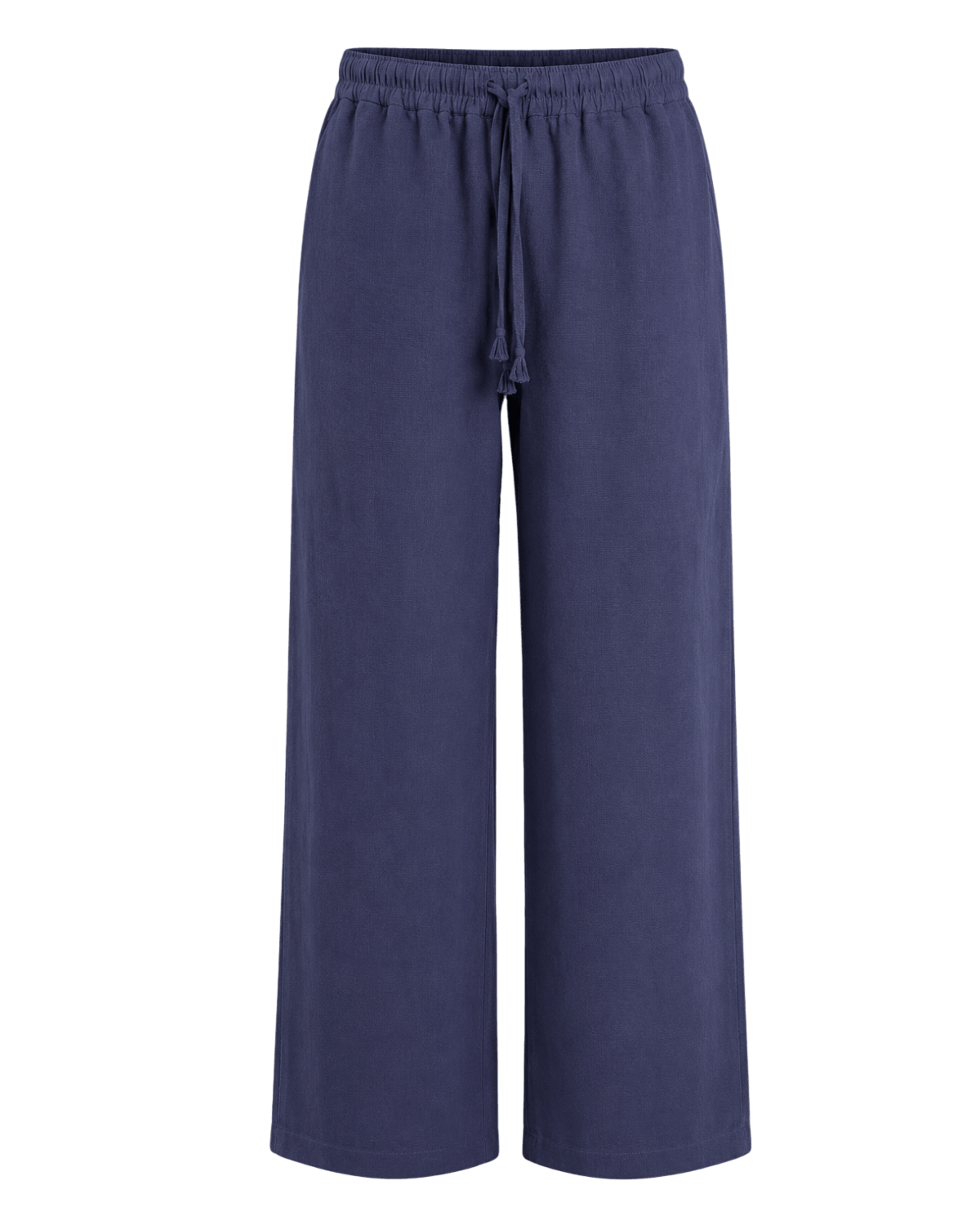Linnen Broek Navy