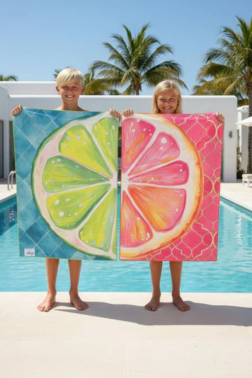 Travel Beach Towel XS Orange