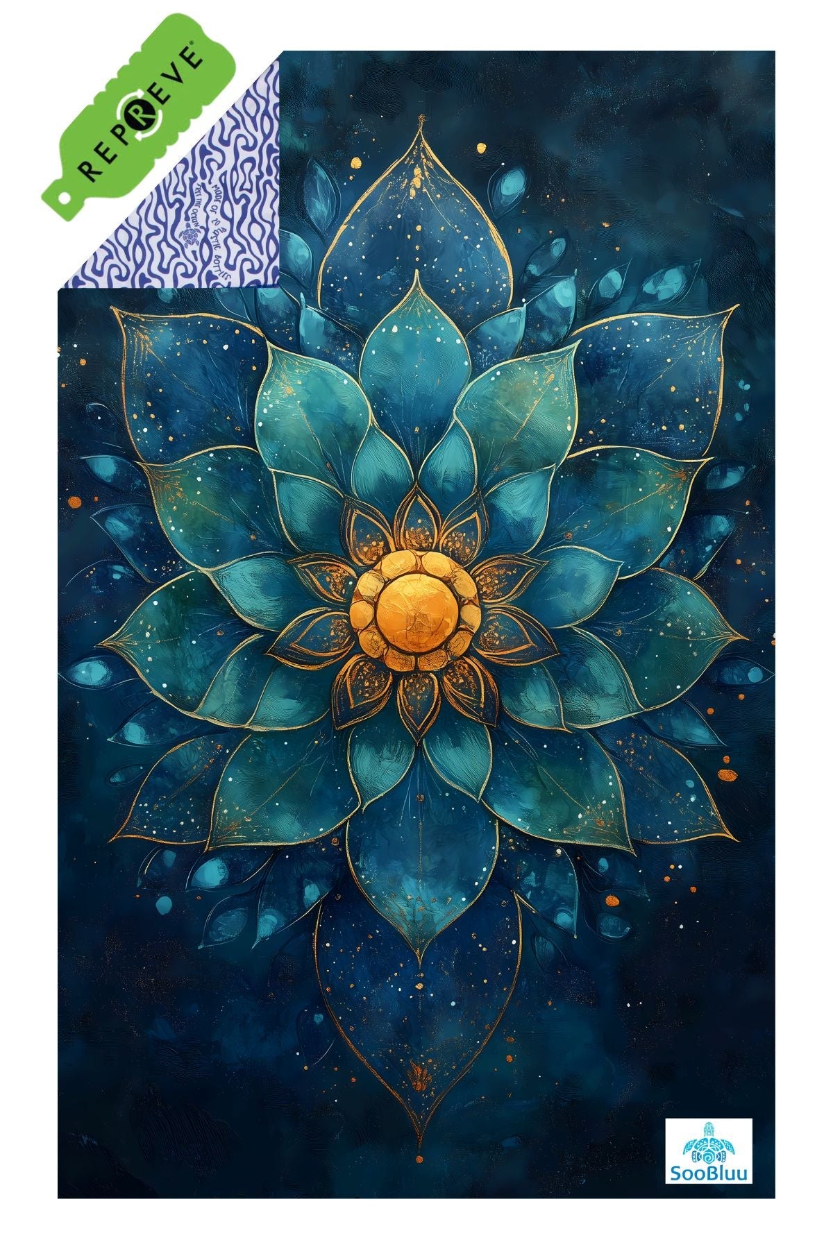Travel Beach Towel Lotus