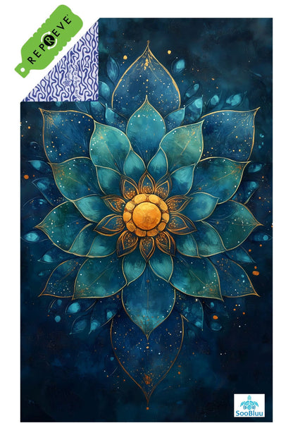 Travel Beach Towel Lotus
