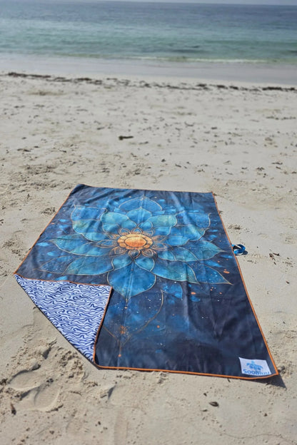 Travel Beach Towel Lotus