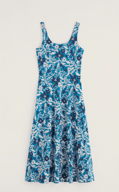 Sun Gleam Dress-Winding Meadow Sailboats