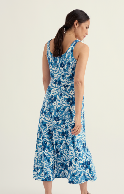 Sun Gleam Dress-Winding Meadow Sailboats