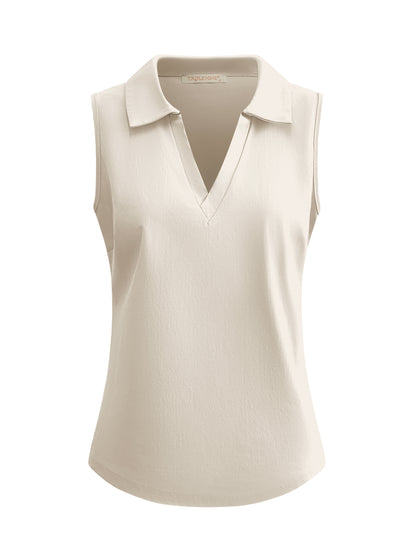 Top with collar and cut sleeves