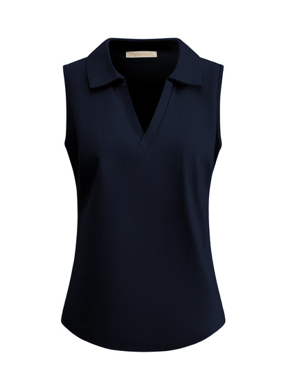 Top with collar and cut sleeves